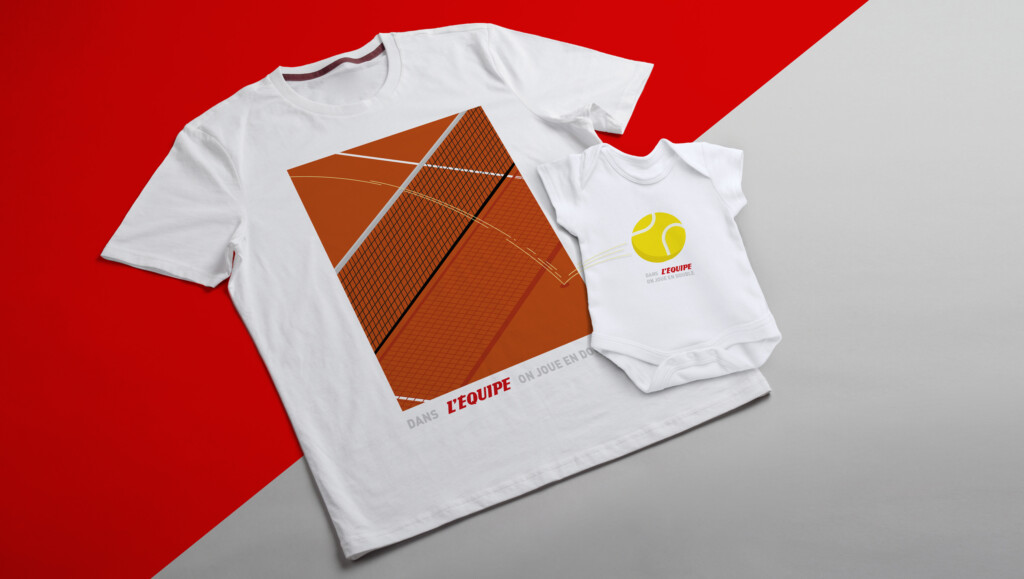 T shirt et body enfant l'equipe - licensing