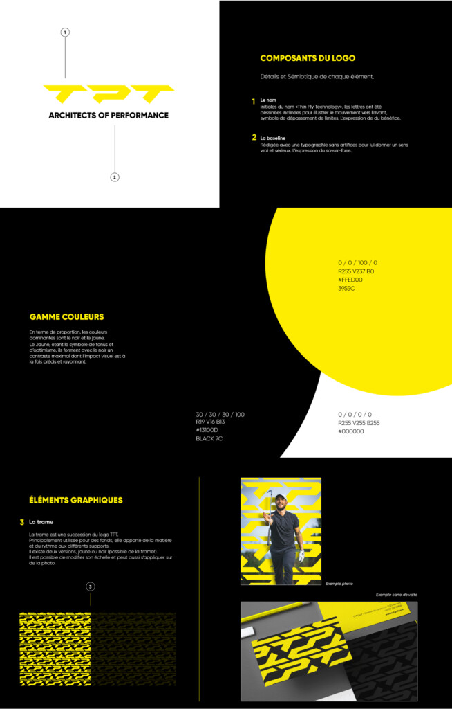 TPT - aperçu charte graphique